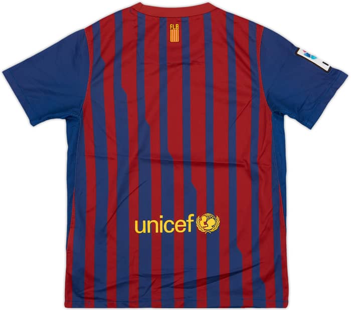 2011-12 Barcelona Home Shirt - 6/10 - (M.Boys)