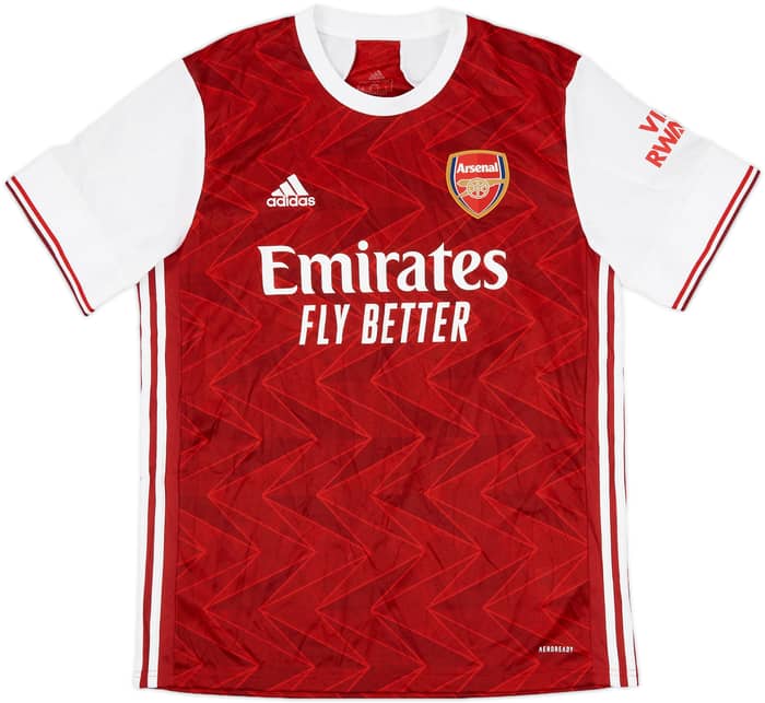 2020-21 Arsenal Home Shirt Saka #7 - 10/10 - (M)