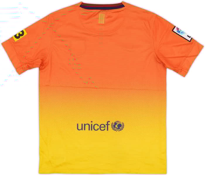 2012-13 Barcelona Away Shirt - 7/10 - (M.Boys)