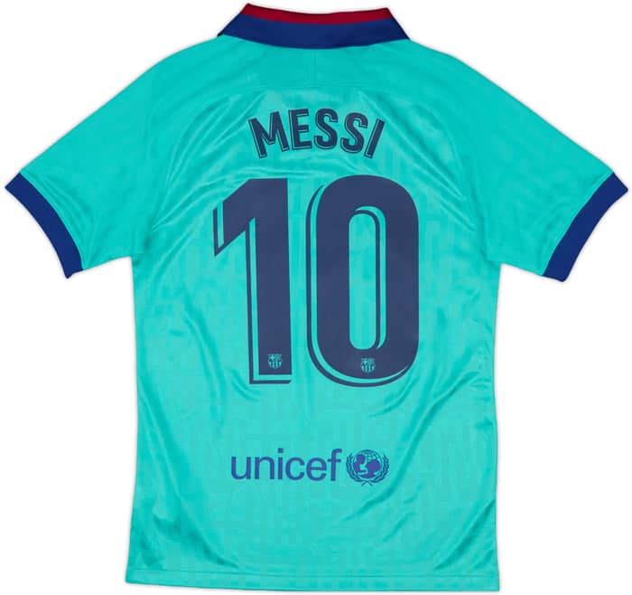 2019-20 Barcelona Third CL Shirt Messi #10 - 9/10 - (S)
