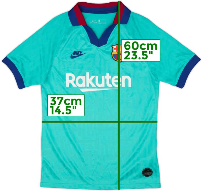 2019-20 Barcelona Third CL Shirt Messi #10 - 9/10 - (S)
