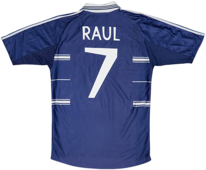 1998-99 Real Madrid Away Shirt Raul #7 - 6/10 - (L)