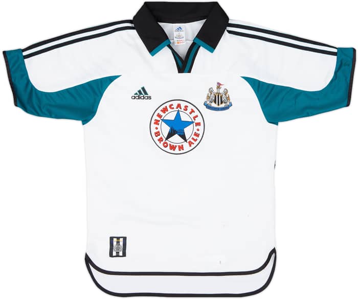 1999-00 Newcastle Away Shirt Shearer #9 - 5/10 - (S)