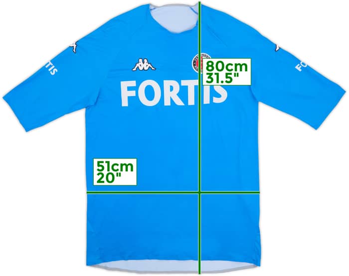 2006-07 Feyenoord Player Issue Away Shirt - 8/10 - (XL)