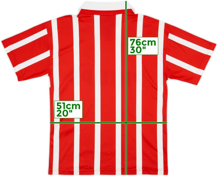 1990-92 PSV Home Shirt - 8/10 - (L)