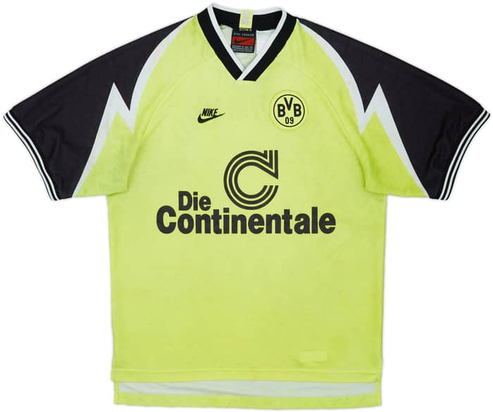 1995-96 Borussia Dortmund Home Shirt - 8/10 - (L)