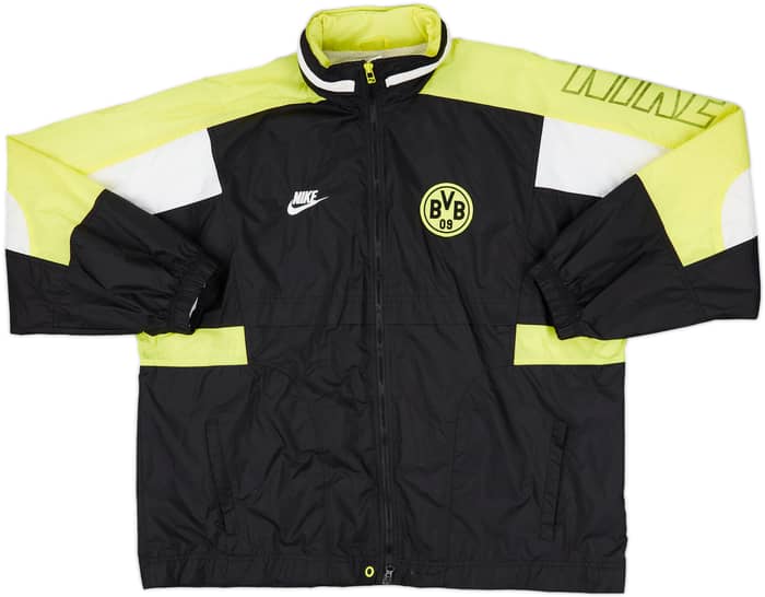 1995-96 Borussia Dortmund Nike Hooded Rain Jacket - 6/10 - (XL)