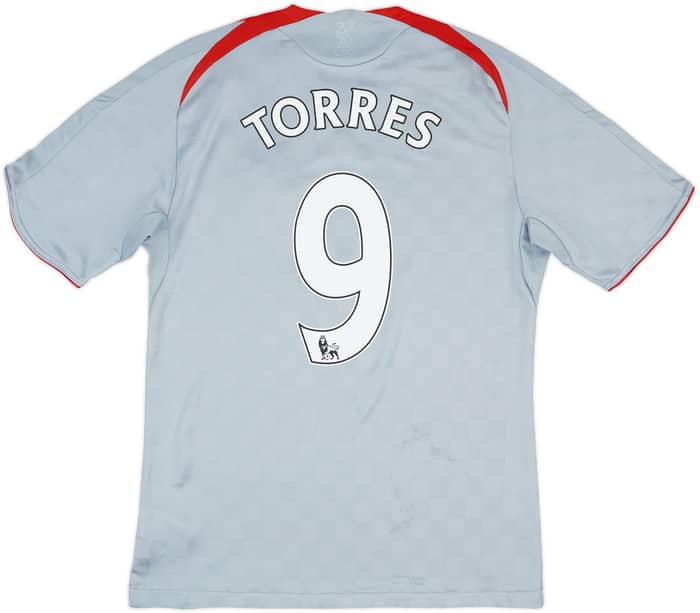 2008-09 Liverpool Away Shirt Torres #9 - 6/10 - (S)