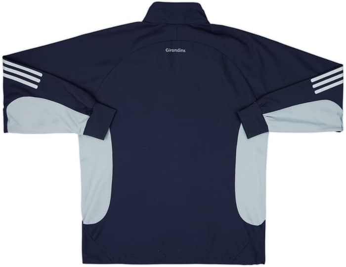2002-03 Bordeaux adidas 1/4 Zip Drill Top - 8/10 - (S)