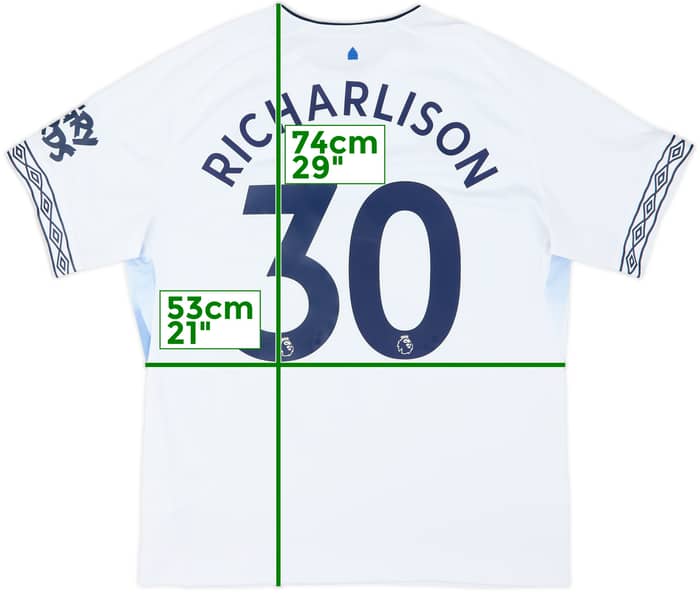 2018-19 Everton Third Shirt Richarlison #30 - 10/10 - (XL)