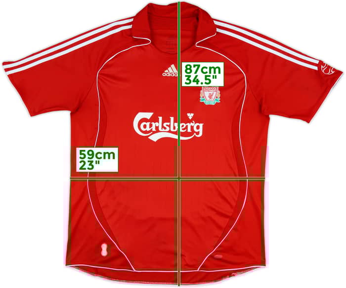 2006-08 Liverpool Home Shirt Torres #9 - 6/10 - (XL)