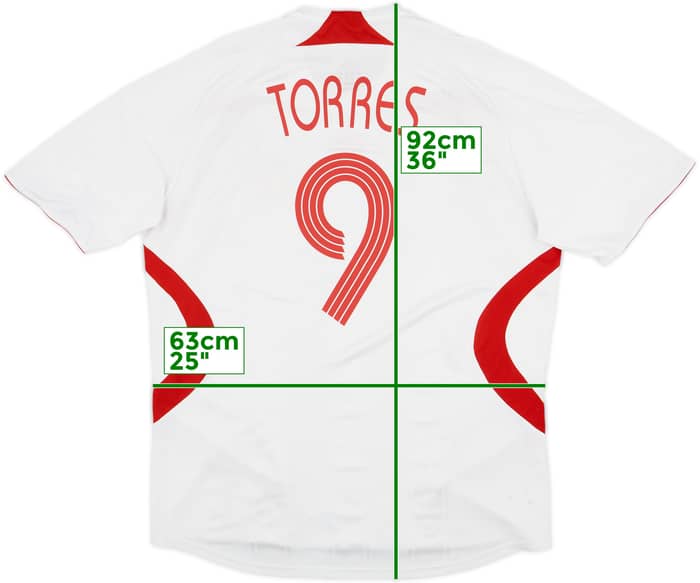 2007-08 Liverpool Away Shirt Torres #9 - 7/10 - (XL)