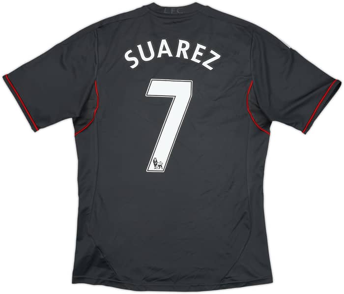 2011-12 Liverpool Away Shirt Suarez #7 - 5/10 - (S)