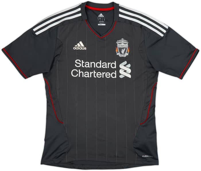 2011-12 Liverpool Away Shirt Suarez #7 - 5/10 - (S)