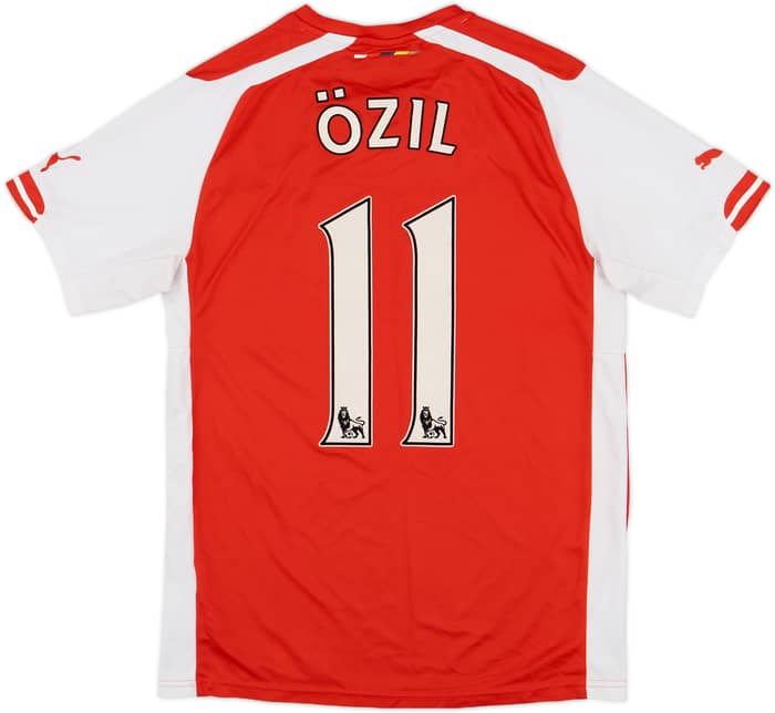 2014-15 Arsenal Home Shirt Ozil #11 - 7/10 - (S)