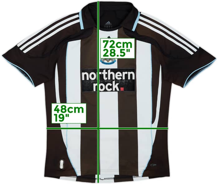 2007-09 Newcastle Home Shirt Rozenhal #4 - 5/10 - (S)