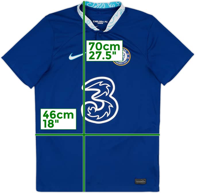 2022-23 Chelsea Home Shirt T.Silva #6 - 9/10 - (S)
