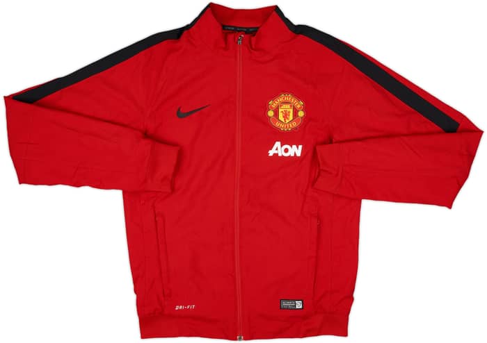 2014-15 Manchester United Nike Track Jacket - 8/10 - (S)