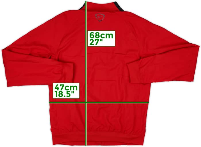 2014-15 Manchester United Nike Track Jacket - 8/10 - (S)