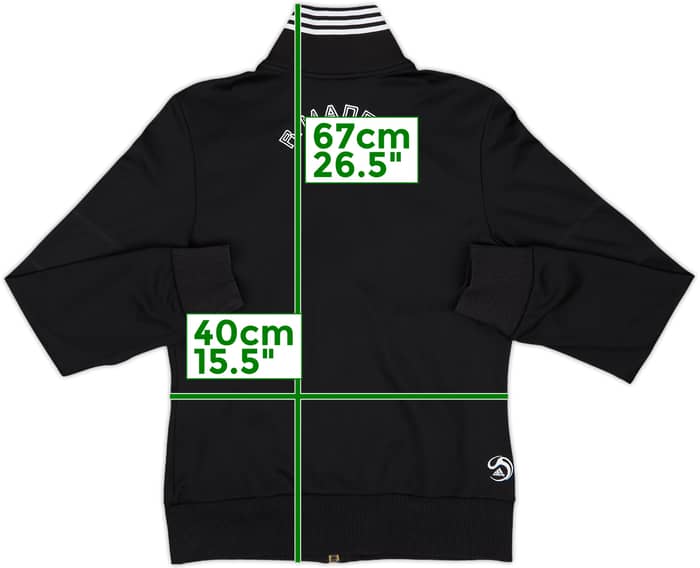 2008-09 Real Madrid adidas Track Jacket - 9/10 - (Women's XL)