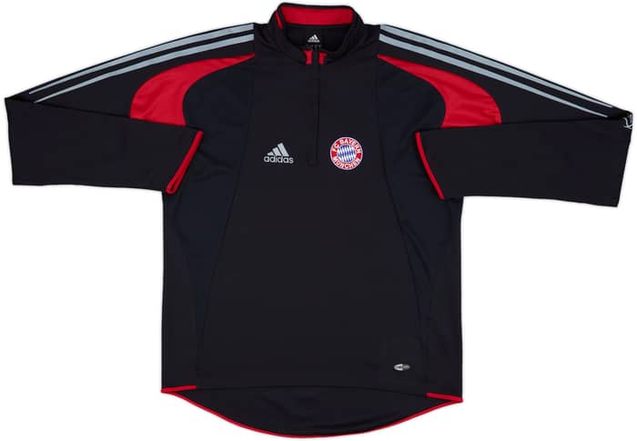 2004-05 Bayern Munich adidas 1/4 Zip Drill Top - 9/10 - (L)
