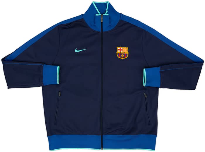 2010-11 Barcelona Nike N98 Track Jacket - 9/10 - (XL)