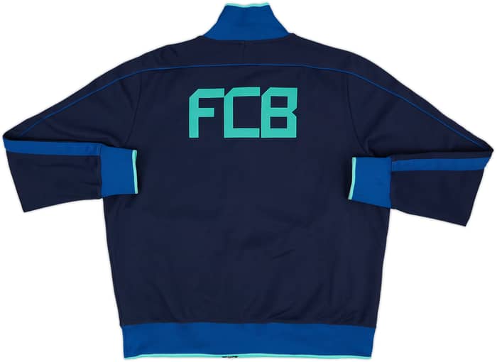 2010-11 Barcelona Nike N98 Track Jacket - 9/10 - (XL)