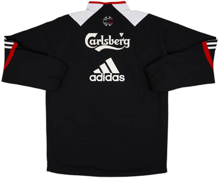 2007-08 Liverpool adidas 1/4 Zip Drill Top - 9/10 - (M/L)