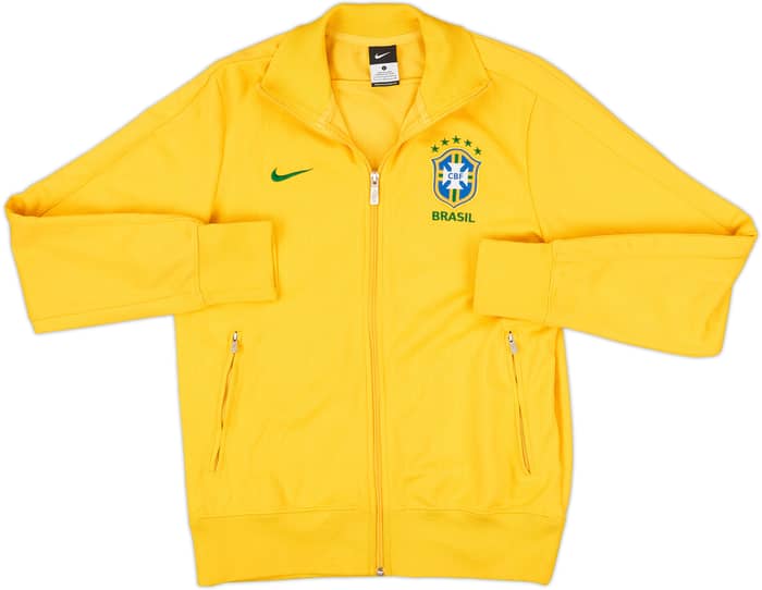 2012-13 Brazil Nike N98 Track Jacket - 9/10 - (L)