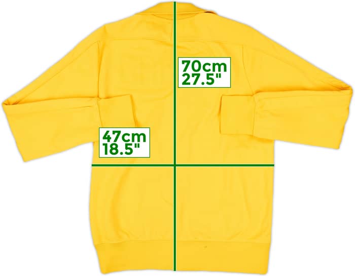 2012-13 Brazil Nike N98 Track Jacket - 9/10 - (L)