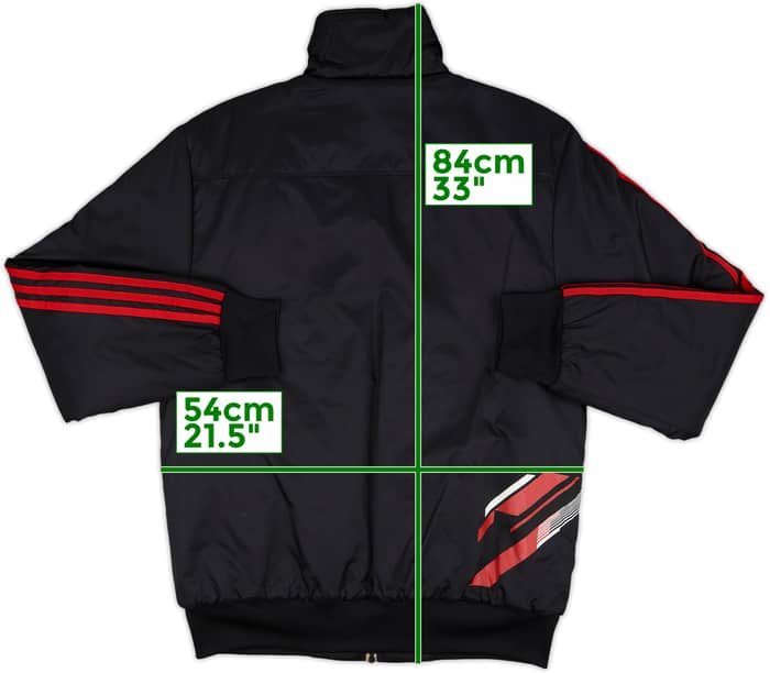 2009-10 AC Milan adidas Padded Coat - 7/10 - (L)