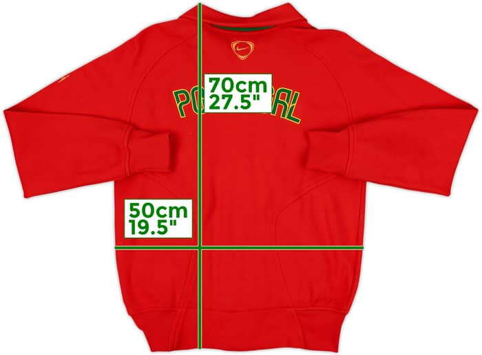 2008-09 Portugal Nike Track Jacket - 8/10 - (M)