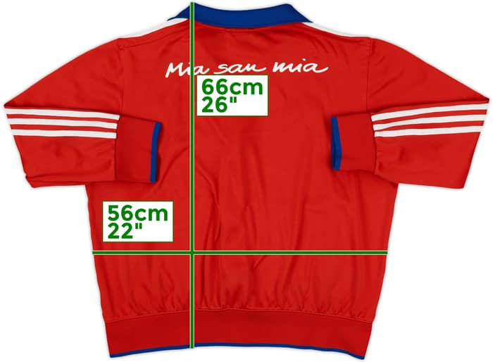 2015-16 Bayern Munich adidas Track Jacket - 8/10 - (S)
