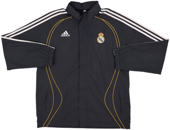 2006-07 Real Madrid adidas Hooded Rain Jacket - 6/10 - (M)