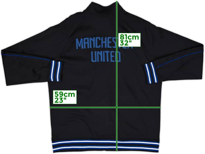 2011-12 Manchester United Nike Track Jacket - 8/10 - (XL)