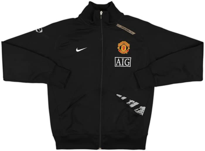 2007-08 Manchester United Nike Track Jacket - 7/10 - (M)