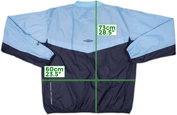 2000-02 England Umbro Drill Top - 8/10 - (XL)