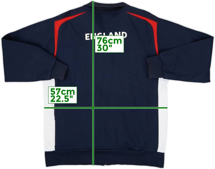2007-09 England Umbro Track Jacket - 8/10 - (L)