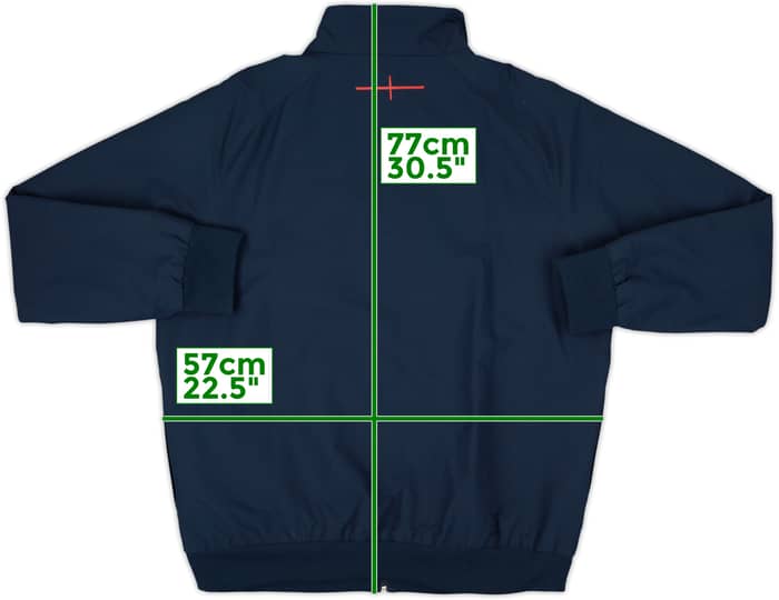 2007-09 England Umbro Track Jacket - 8/10 - (M)