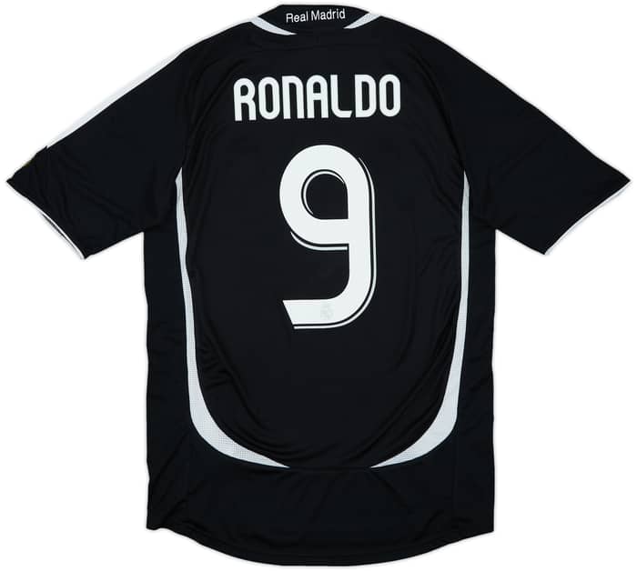 2006-07 Real Madrid Away Shirt Ronaldo #9 - 6/10 - (S)