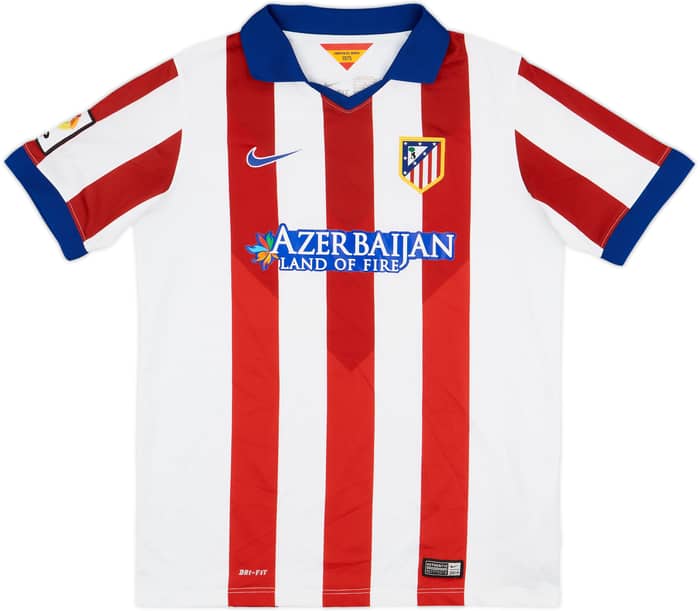 2014-15 Atletico Madrid Home Shirt - 7/10 - (XL.Boys)