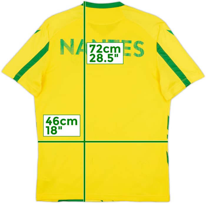 2020-21 Nantes Macron Training Shirt - 6/10 - (S)