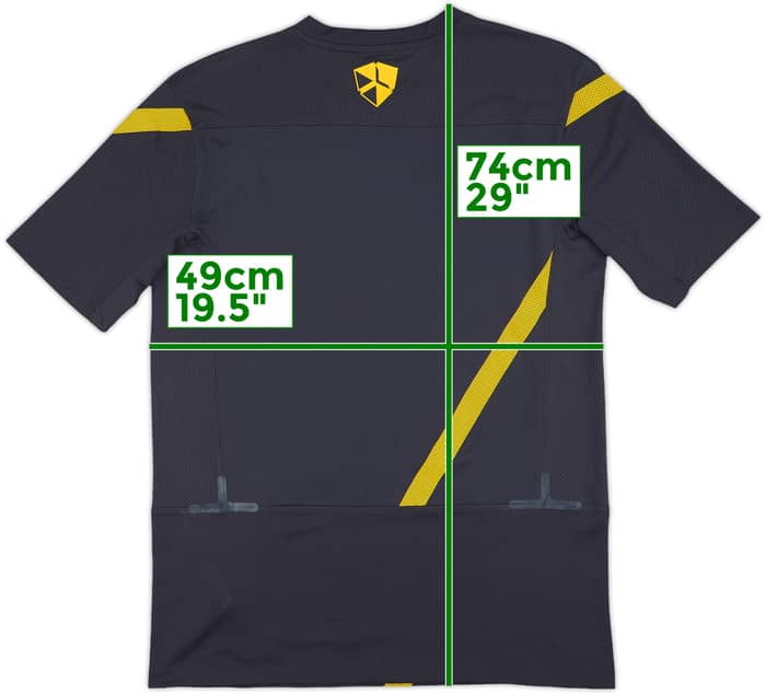 2011-12 Barcelona Authentic Nike Training Shirt - 8/10 - (M)
