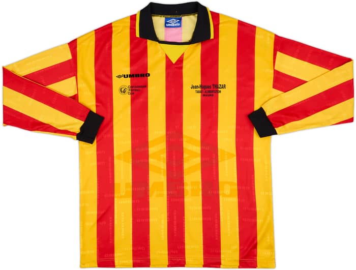 1990s Umbro Template L/S Shirt (Chataigneraie FC) #13 - 7/10 - (XL)