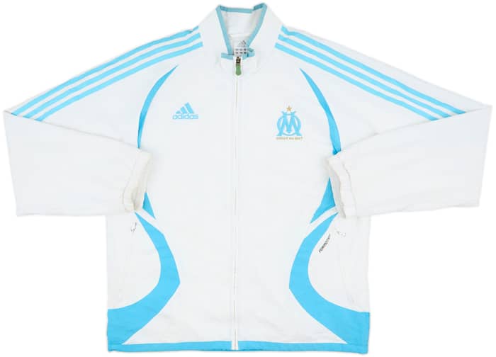 2006-07 Olympique Marseille adidas Track Jacket - 5/10 - (M/L)