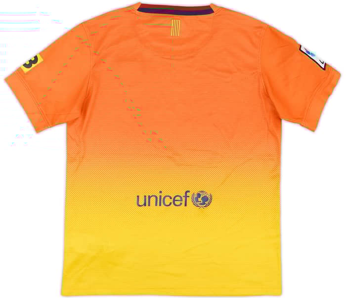 2012-13 Barcelona Away Shirt - 8/10 - (L.Boys)