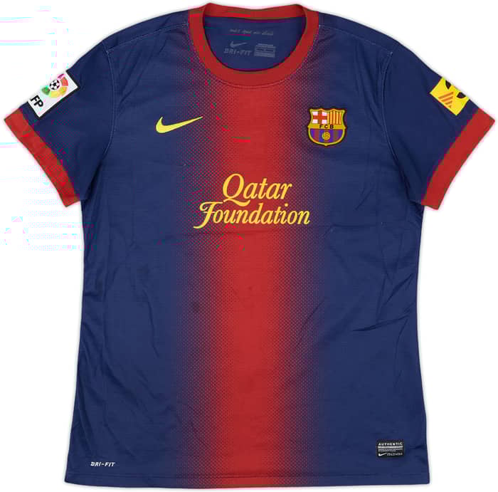 2012-13 Barcelona Home Shirt - 7/10 - (Women's M)