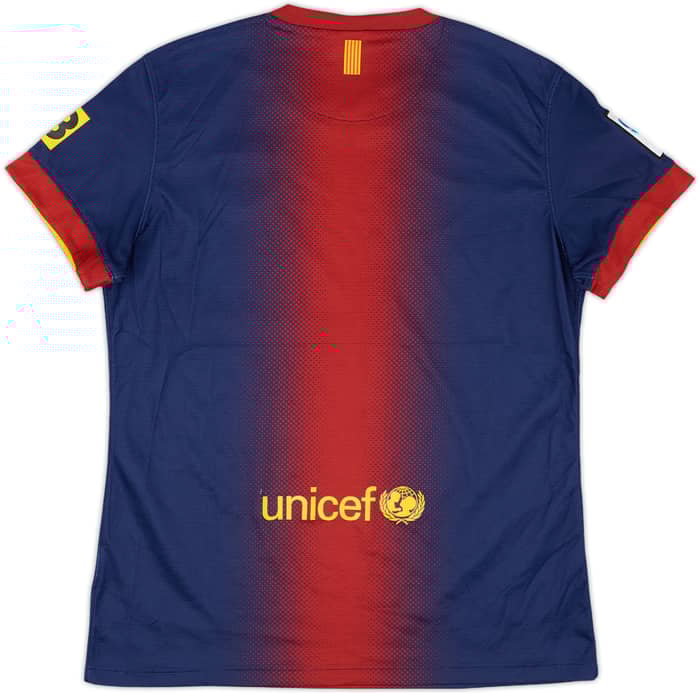 2012-13 Barcelona Home Shirt - 7/10 - (Women's M)
