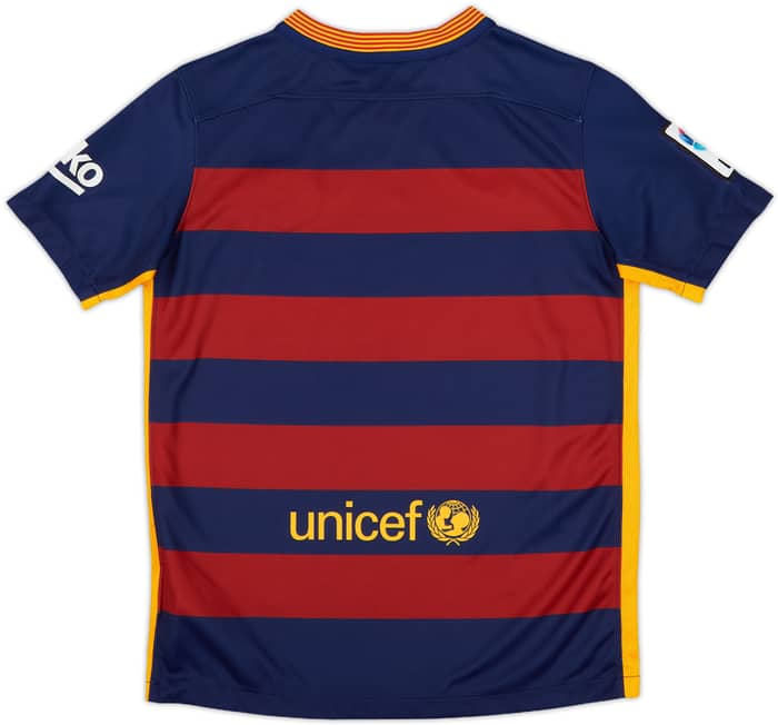 2015-16 Barcelona Home Shirt - 5/10 - (M.Boys)
