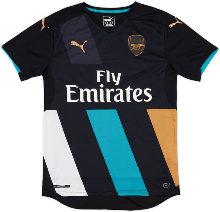 2015-16 Arsenal Third Shirt Arteta #8 - 8/10 - (S)